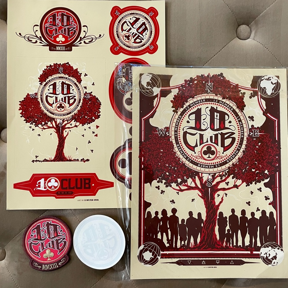 Pearl Jam fan club 2013 set